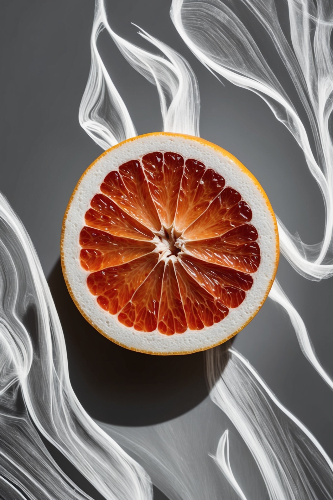 Grapefruit — III · Blood Orange with Ribbon