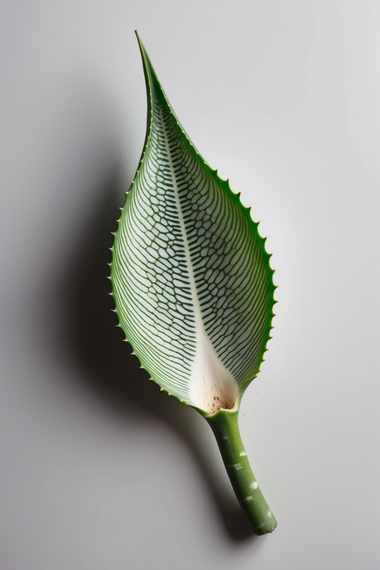 Aloe Leaf — I · Vein Lattice