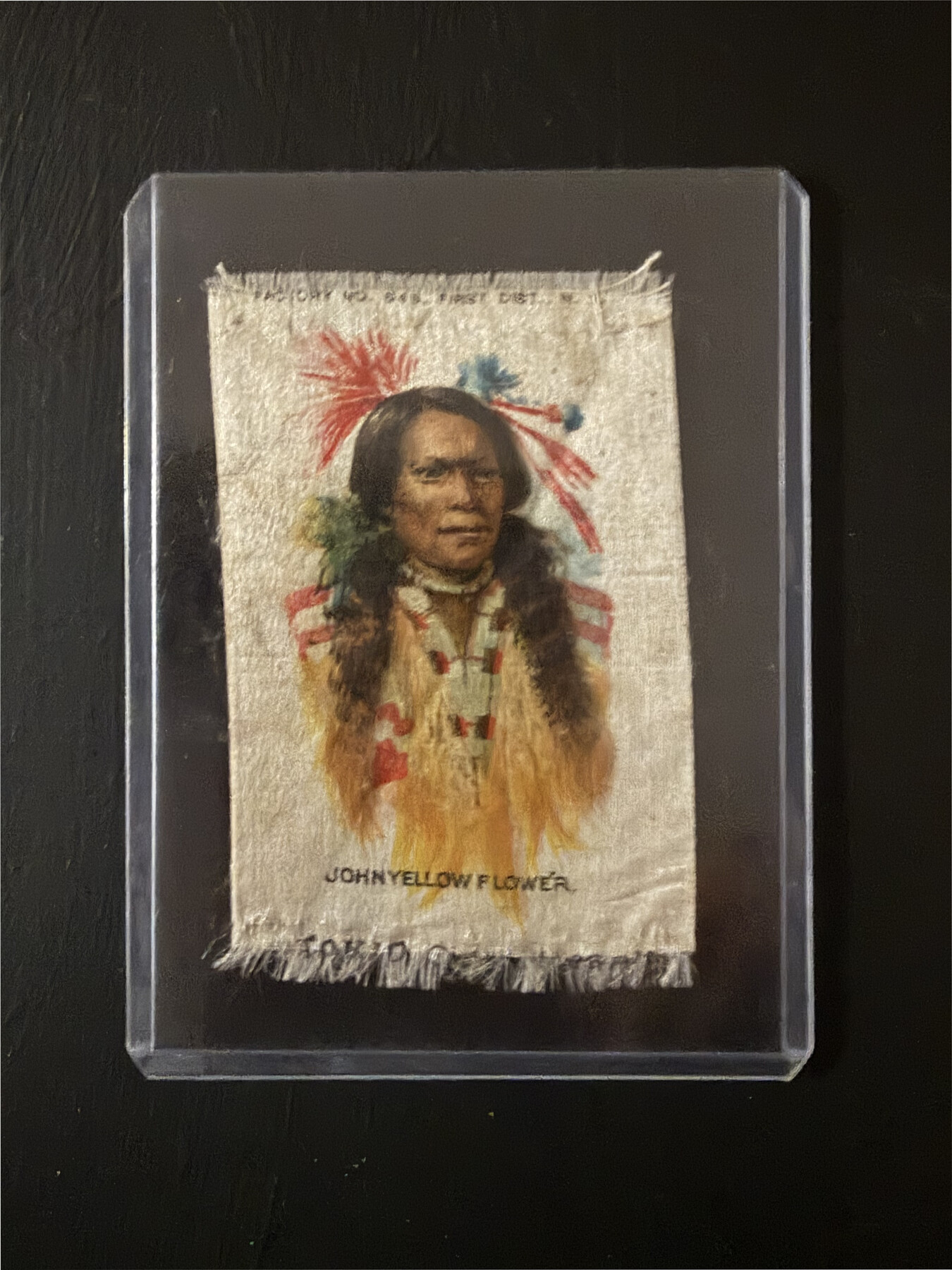 Tokio Cigarettes Silk — John Yellow Flower (Worn Variant)