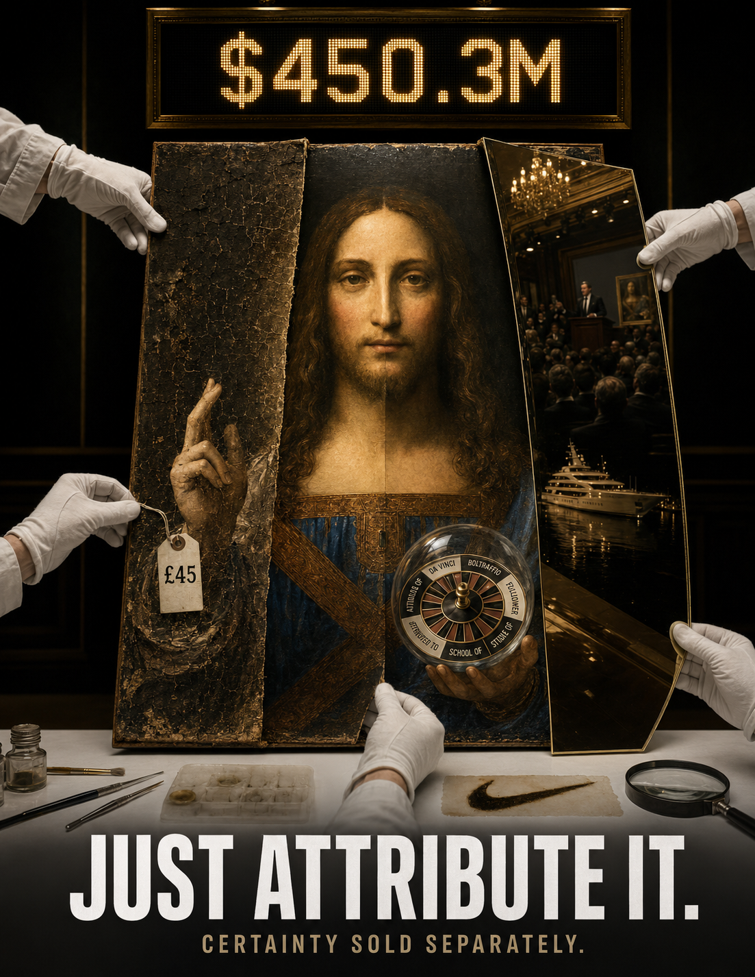 JUST ATTRIBUTE IT. — CERTAINTY SOLD SEPARATELY.