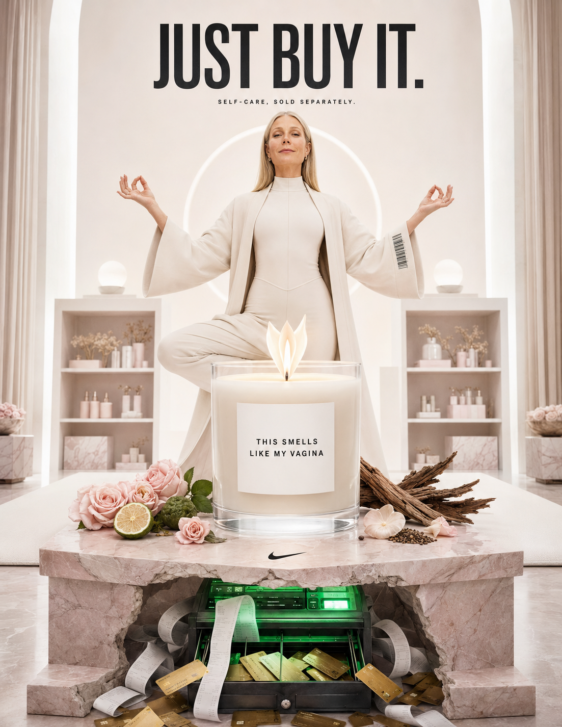 JUST BUY IT. — SELF-CARE SOLD SEPARATELY.