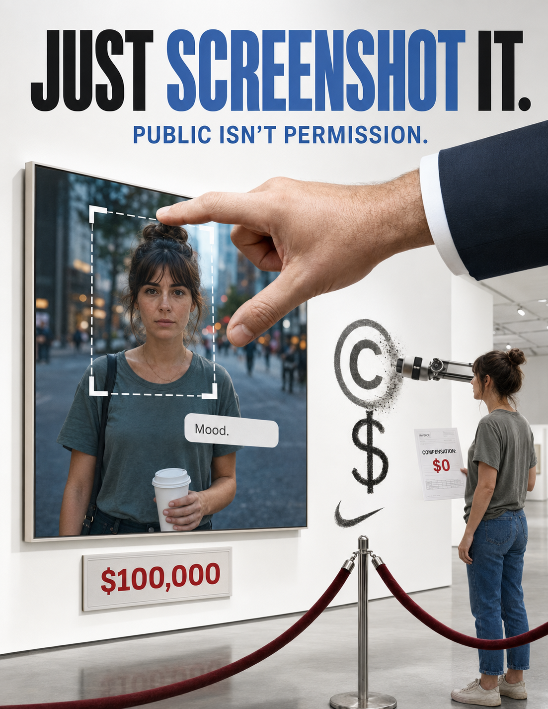JUST SCREENSHOT IT. — PUBLIC ISN'T PERMISSION.