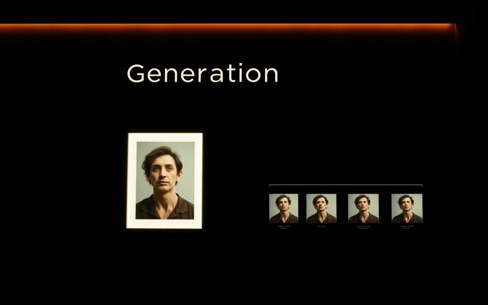 Generation wall — Where imagination becomes photography.