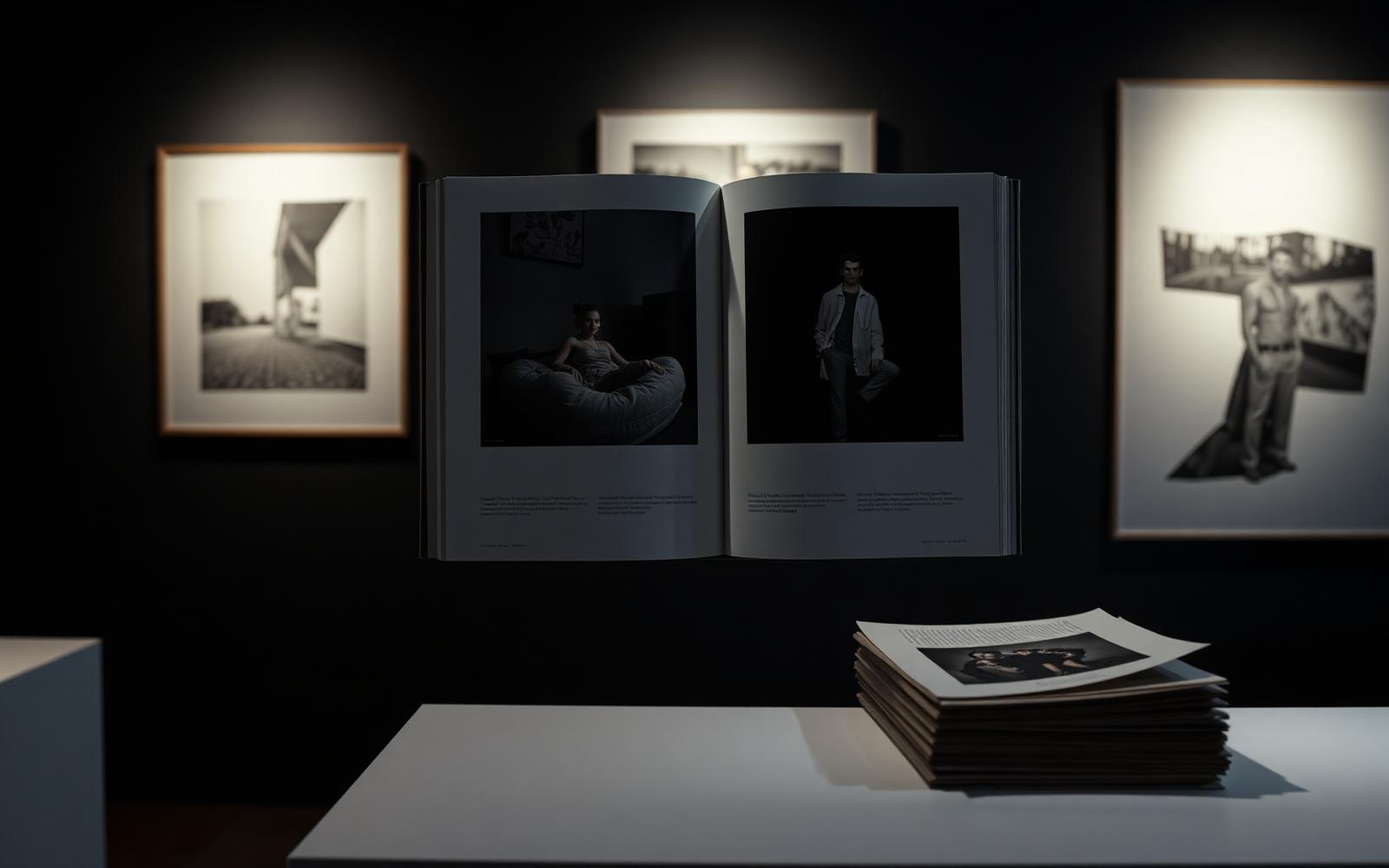 Portfolio wall — Your curator and publisher.